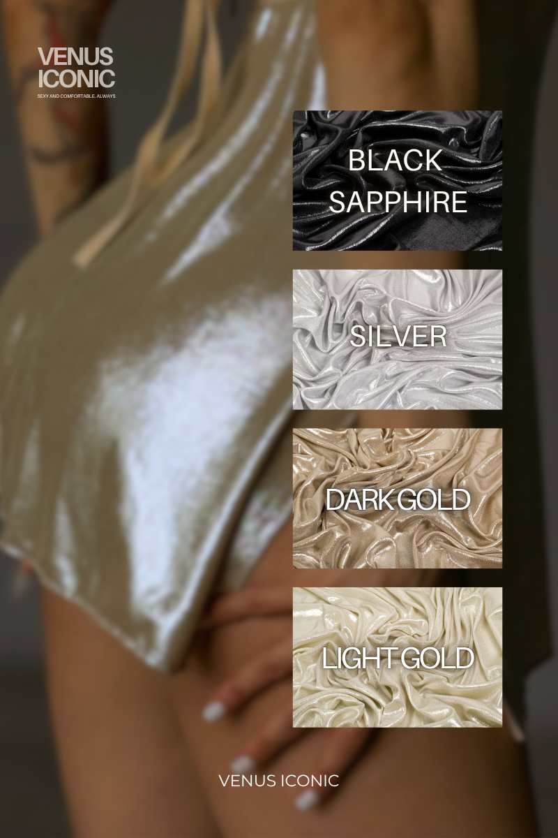DRESS METALLIC GLOW