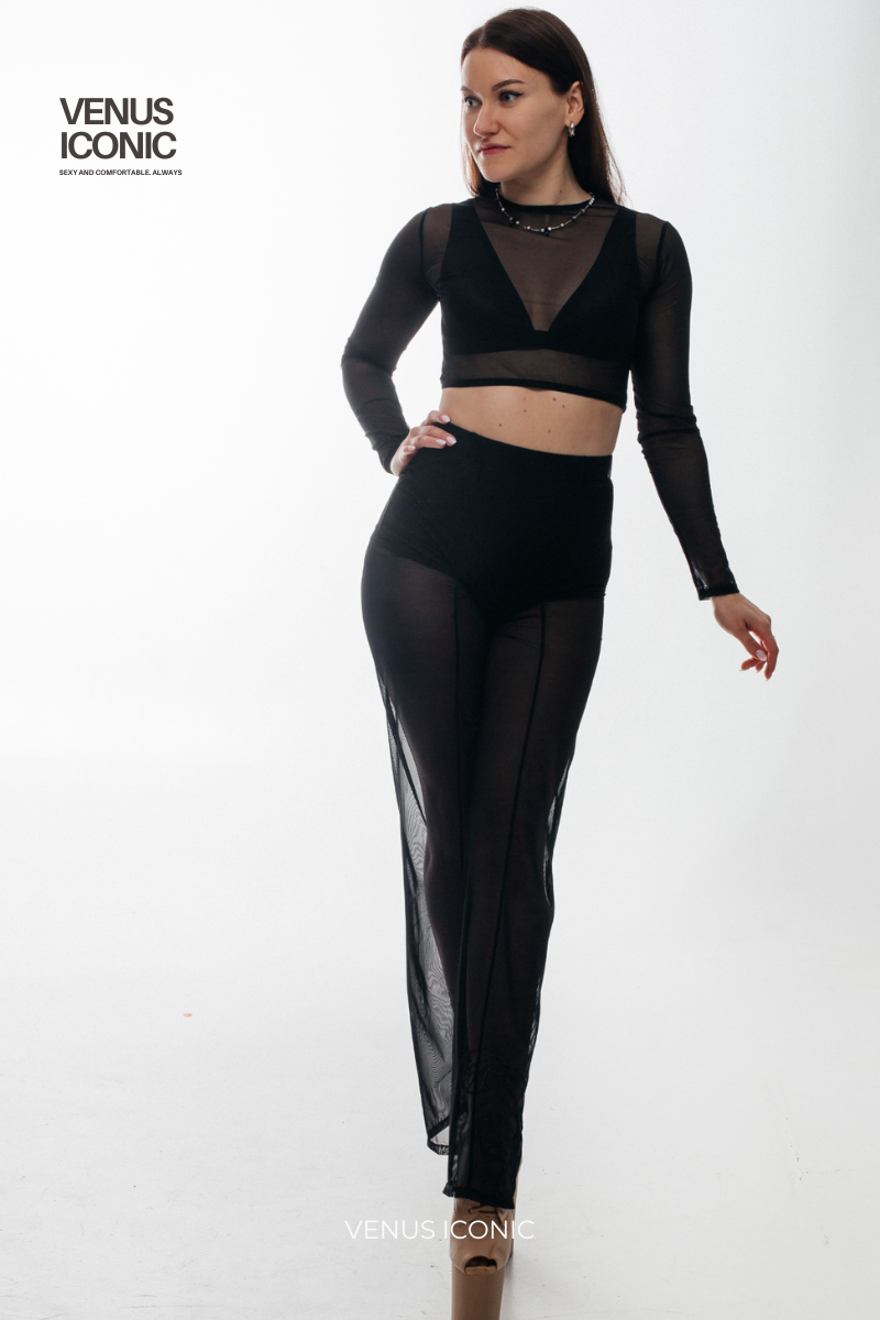 MESH CROP-TOP